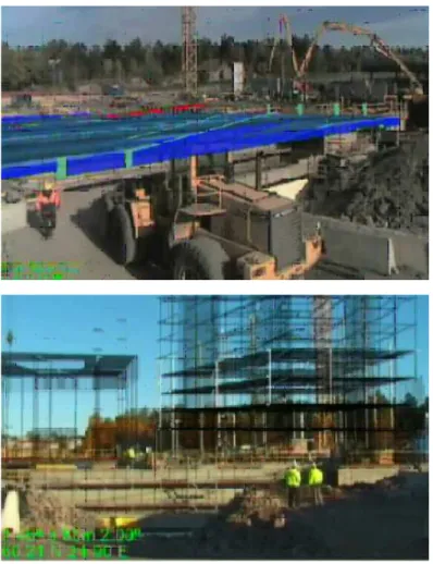Fig. 10. Mobile AR during construction work. 