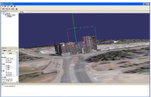 Fig. 3. Building placed in geo coordinates with MapStudio. 