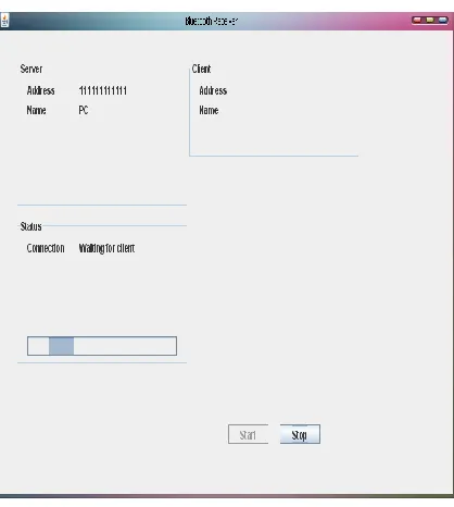 Fig. 4.  Searching Bank Server (client side) 