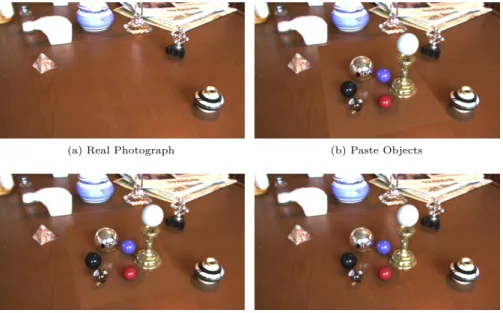 Figure 4.6: Combining a Real and a Virtual Scene