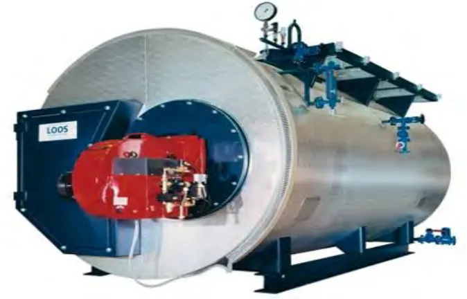Figure 2.2: High pressure boiler [6] 