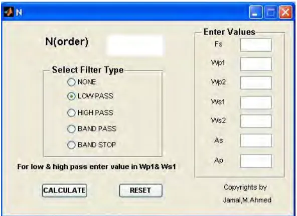 Figure 2.6 Example of GUI Interface 