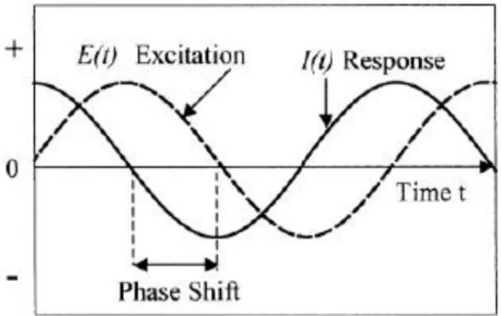 Figure 3.2.2: Schematic Potential Sinusoidal Excitation 