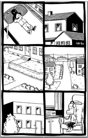 Figure 4: A page from Jason’s Hey, Wait!… Jason. (2001). Hey, Wait… Translated and edited by Kim Thompson