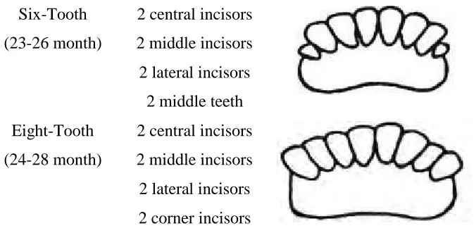 Table 1.1: Goat age by teeth structure  