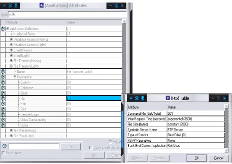 Fig. 5.  Application Definition 