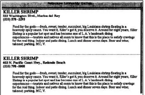 Figure 11: Description of LA weekly