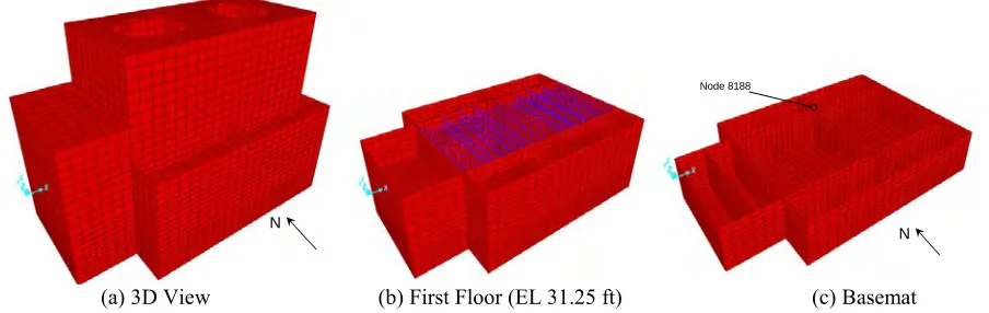 Figure 1. Selected Structure – 3D Views  