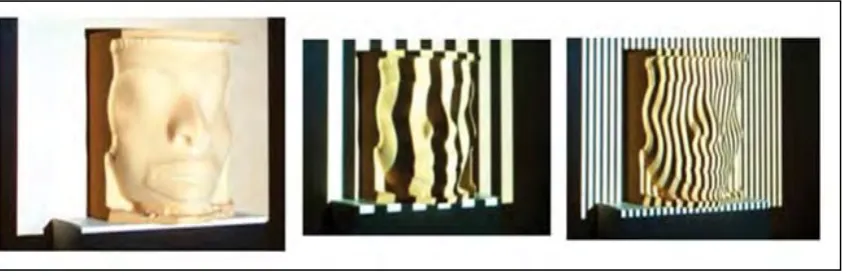 Figure 1.2: This fringe-based white light projection digitizer is combined with optical tracking EFR 