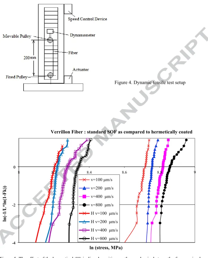 Figure 4. Dynamic tensile test setup