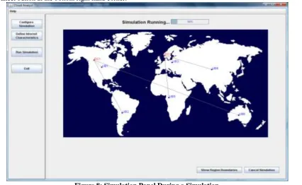 Figure 7: Internet Characteristics Screen 