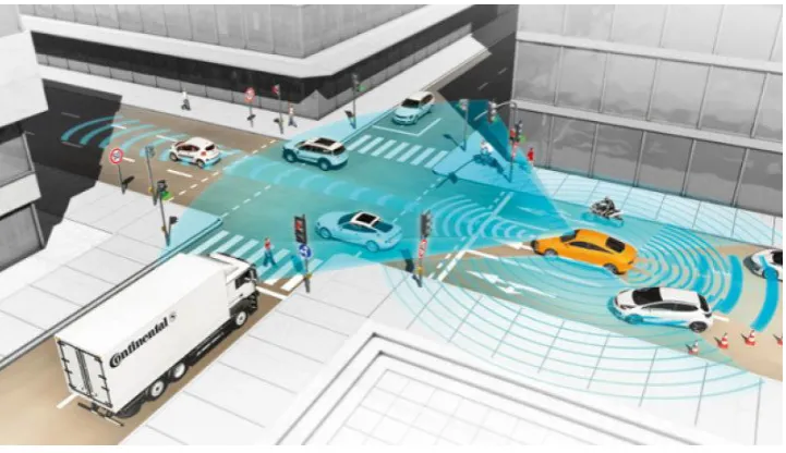 figure 2 illustrates one of such situations in traffic showing how the remote sensing 