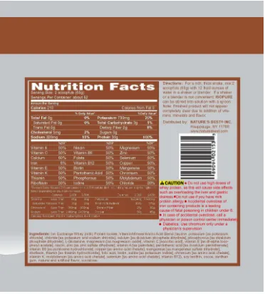 Figure 7. Warning Quality for 'Isopure'   