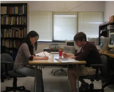 Figure 10. Participants during Experimental Session 