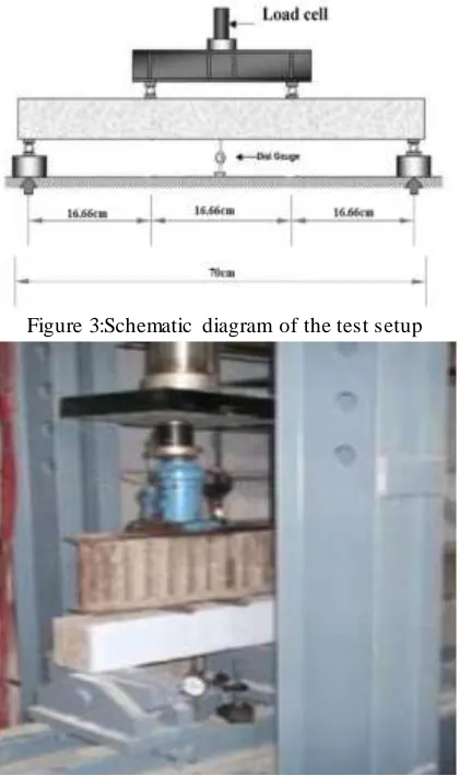 Figure 3:Schematic diagram of the test setup 
