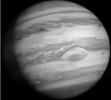 Fig.7. De-noised image of Jupiter using proposed method 