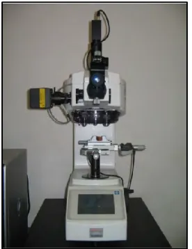 Figure 3.11: Microhardness Test Machine 