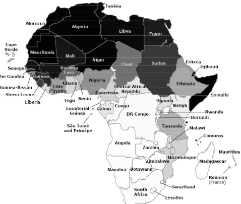 TABLE 9. ESTIMATE OF THE MUSLIM POPULATION IN AFRICA FROM 1950 TO 2020. 