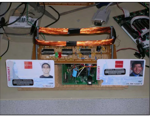 Figure 2.1: RFID Reader with Combination of Door Lock 