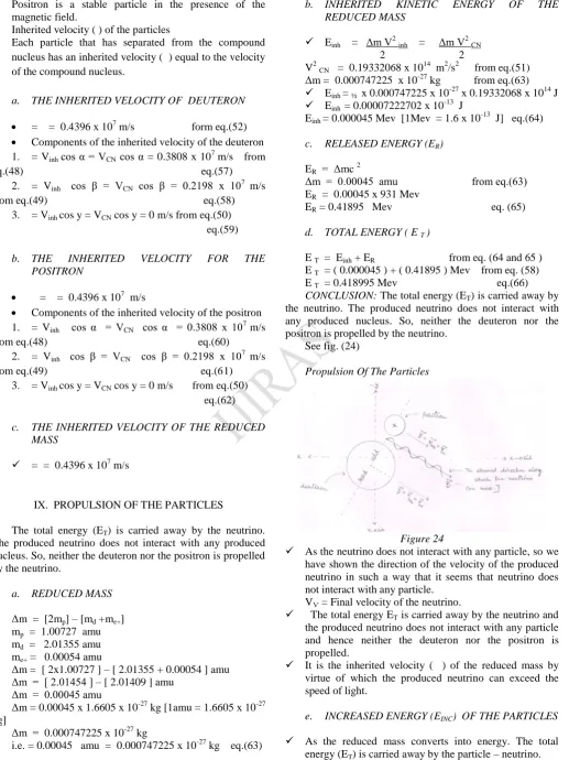 Figure 24 As the neutrino does not interact with any particle, so we 