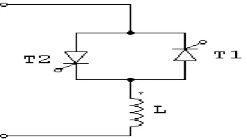 Fig. 1:  Thyristor Controlled Reactor 