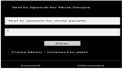 Fig 4 Text to Speech Android App  