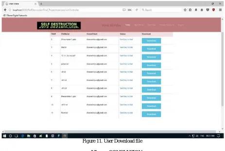 Figure 11. User Download file 