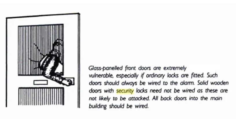 Figure 1.1: Burglary modus operandi 