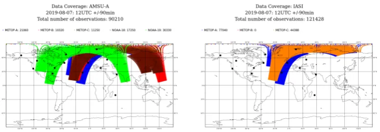 Figure 1: Plots of MSLP before (left) and after (right) the changes made to HARMONIE-AROME (40h1.1) fol-lowing experiments with {LGWADV,LRDBBC} options