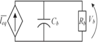 Fig.  8. Equivalent circuit of the SAF voltage loop.   