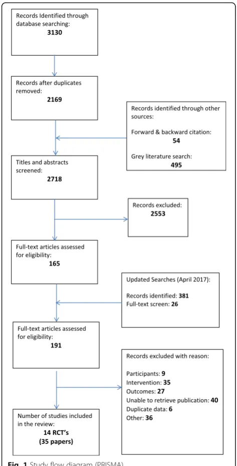 Fig. 1 Study flow diagram (PRISMA)