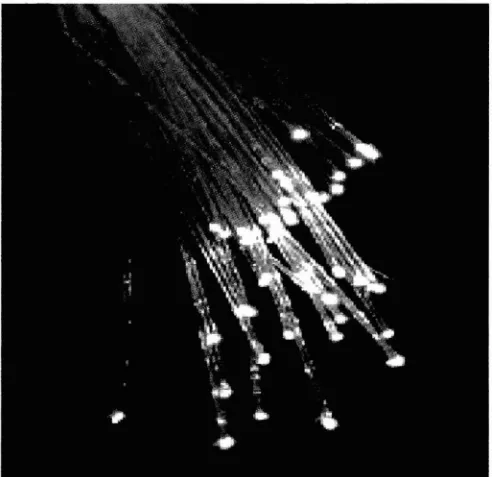 Figure 2.3 illustrates the construction of a typical optical fiber. 