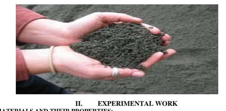 Table 1 Physical properties of Fine Aggregate –Manufacturing    Sand ( IS 383, IS 2386 PART III ) Properties Value 