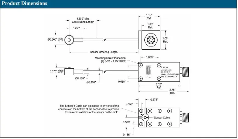 Fig 4.15 Button style  cavity pressure sensor [5] 