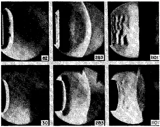 Figure 18 Elder and Hass’ Shockwave and Vortex Rings Reproduced with Permission [29]  