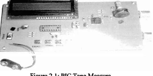 Figure 2.1 : PIC Tape Measure 