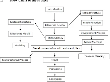 Figure 1.1: Flow chart of the project 