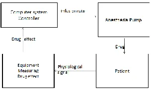 Figure 1  Basic closed loop anesthesia system  