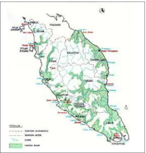 Figure 1.1: The area normally affected by flood 
