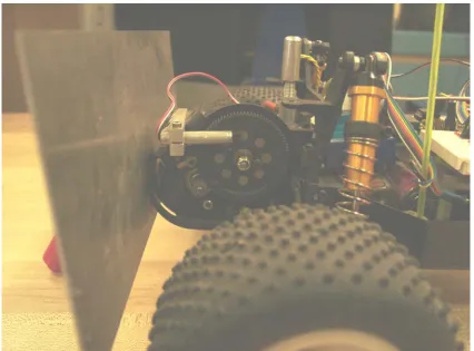 Figure 7: Hall effect sensor mounting 