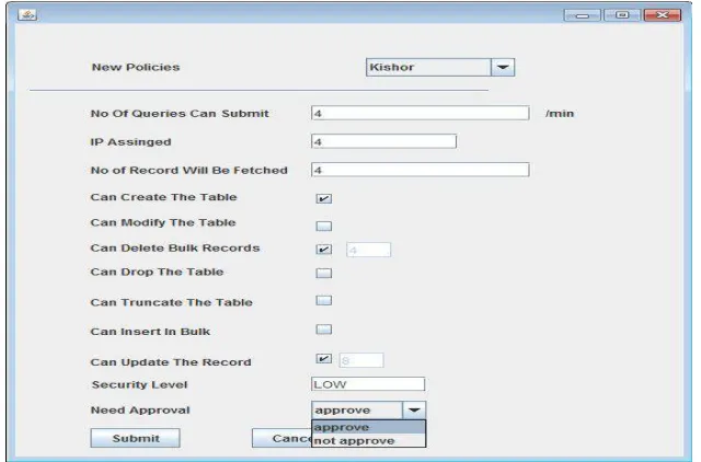 Figure 3: Client Interface 