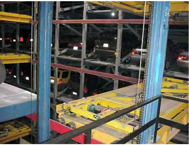 Figure 2.5 : Hoboken Garage uses electronic and automation technology 