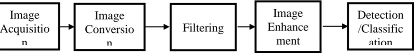 Fig. 1: Basic Steps in Image Processing  