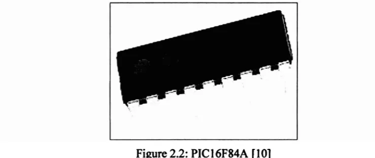 Figure 2.2: PIC 16F84A [lo] 