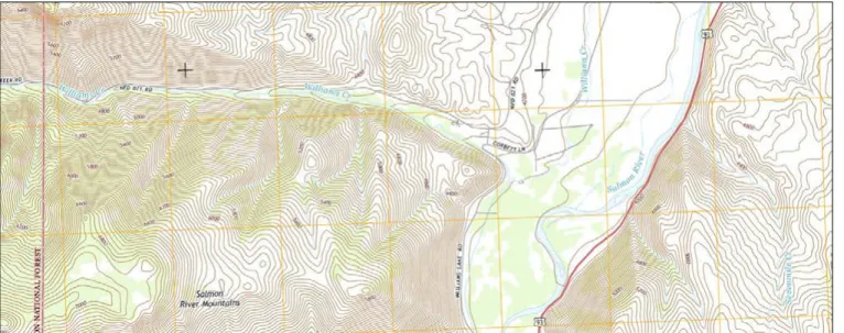 Figure 8. A topographic (topo) map from the U.S. Geological Survey  U.S. Geological Survey