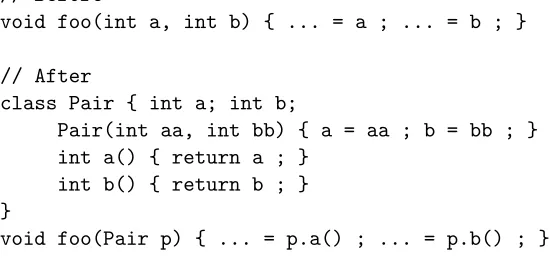 Figure 3.6:Introduce-Parameter-Object