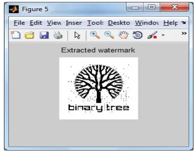 Figure 7: Watermarked QR image 