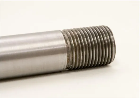 Figure 22: Slot in bars to hold test specimen  
