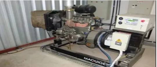 Fig. 3.   GENSET installed in NPDEAS-UFPR 