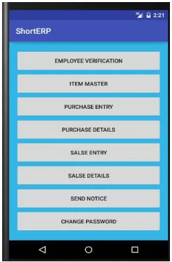 Fig 3. Employee Registration Form   